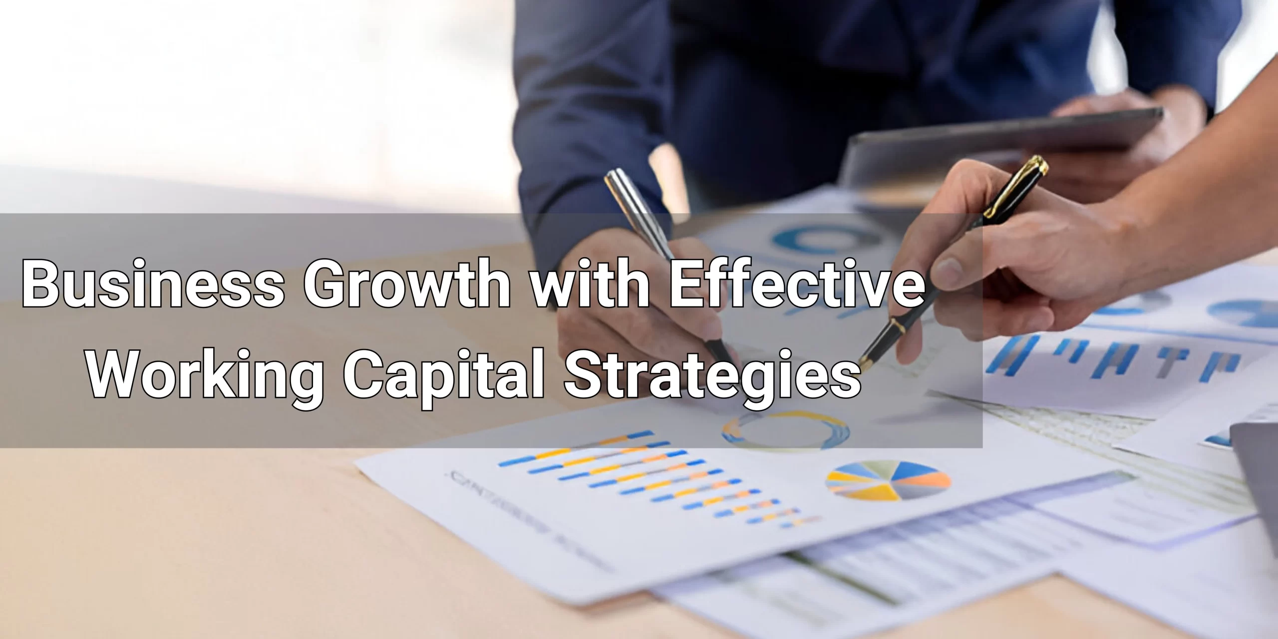 Business growth with effective working capital strategies