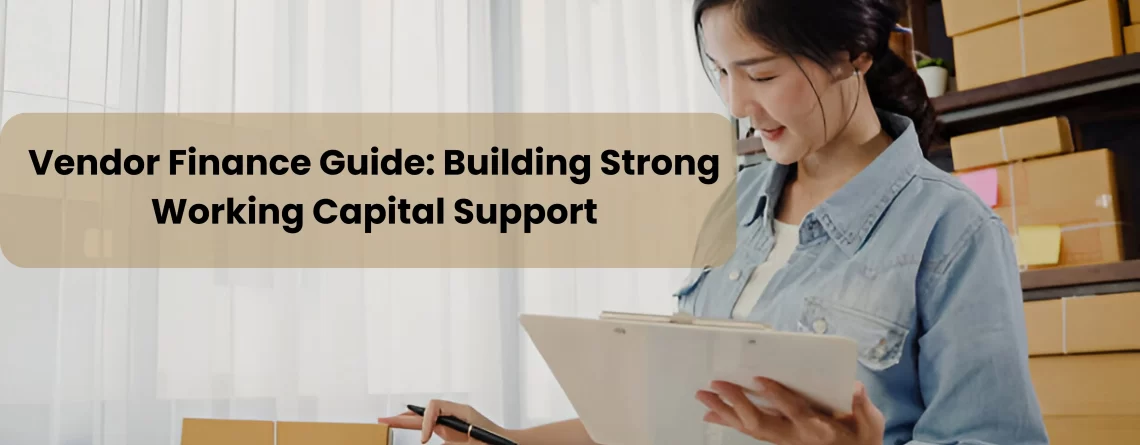 Vendor Finance Guide: Building Strong Working Capital Support